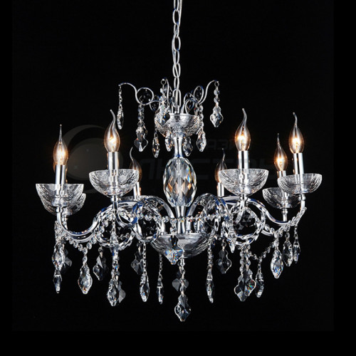 люстра md103906-8a от illuminati серебряный в Саратове