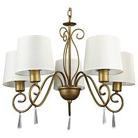 подвесная люстра arte lamp carolina a9239lm-5br в Саратове