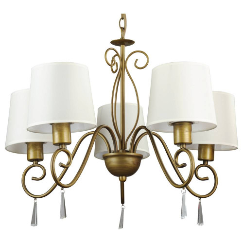 подвесная люстра arte lamp carolina a9239lm-5br в Саратове