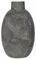 ваза керамическая с широким горлышком 16х26 см anaconda серая в Саратове