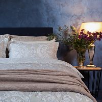 комплект постельного белья decoflux сатин евро victoria ivory в Саратове