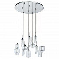 дизайнерская подвесная люстра spot light larissa 1891228 хром в Саратове