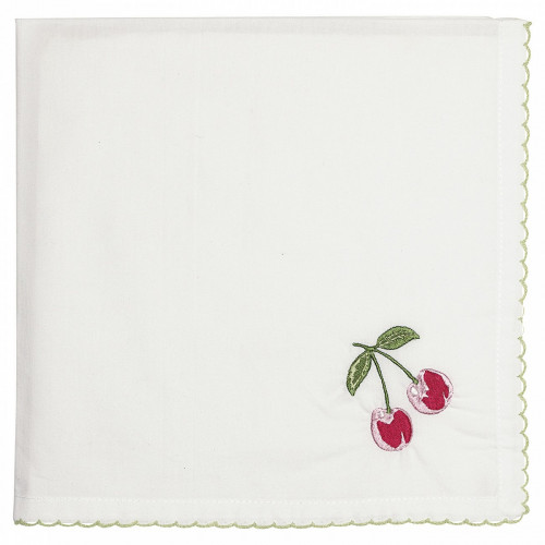 салфетка cherry red w/embroidery в Саратове