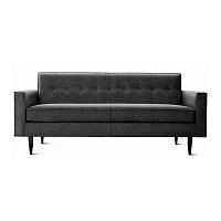 диван bantam sofa большой прямой темно-серый в Саратове