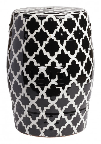 керамический столик-табурет istanbul stool black в Саратове