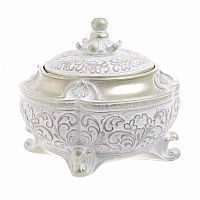 ваза ada с крышкой белого цвета в Саратове