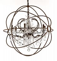 люстра foucault's orb crystal d75 антик (темная) коричневая в Саратове