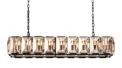 люстра harlow l130 черное основание, прозрачное стекло в Саратове