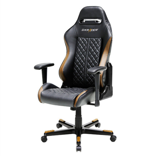 кресло геймерское dxracer черно-коричневое в Саратове