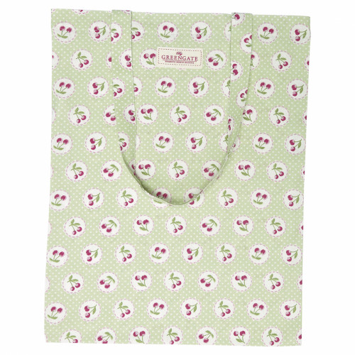 сумка хлопковая cherry berry p.green в Саратове