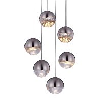 подвесной светильник globo 6u nickel от delight collection в Саратове