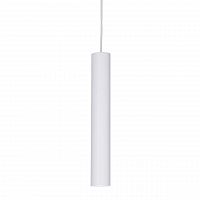 подвесной светодиодный светильник ideal lux ultrathin sp1 small round bianco в Саратове