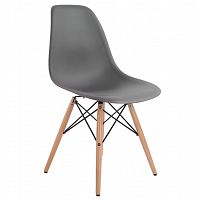 стул деревянный pc-015 серый (eames style) в Саратове