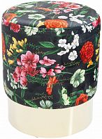 kare design пуф flores, коллекция "флорес" 35*42*35, полиэстер, дсп, сталь, мультиколор в Саратове
