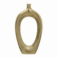 ваза rama oval золотого цвета в Саратове