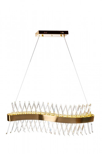 люстра золото wave 80x30 см в Саратове