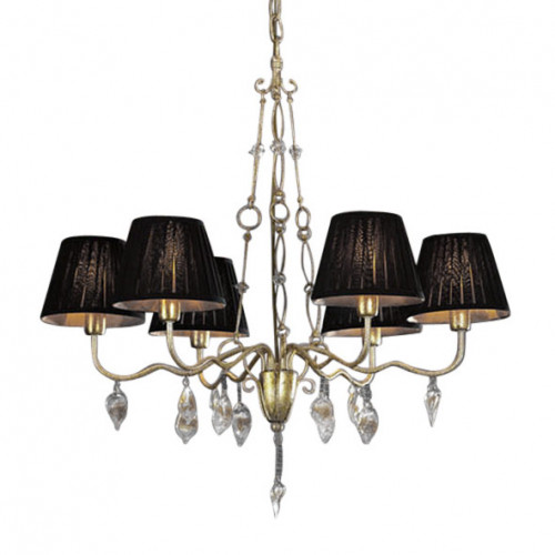 люстра kit от schuller золото/черная/янтарная в Саратове