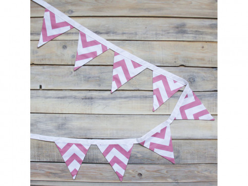 гирлянда pink zigzag в Саратове