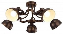 потолочная люстра arte lamp martin a5216pl-5br в Саратове