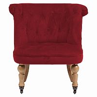 кресло amelie french country chair красное в Саратове