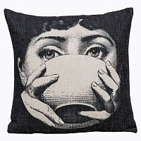 арт-подушка tea time fornasetti в Саратове