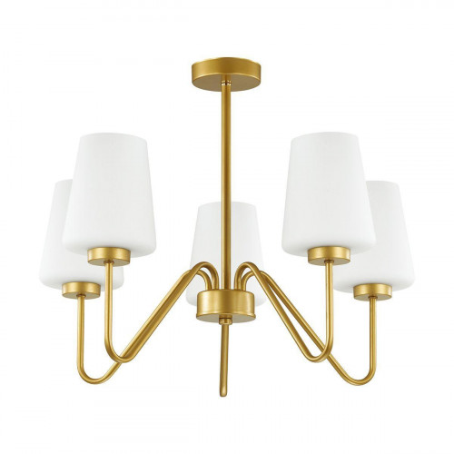 подвесная люстра lumion olivia 3791/5c белая в Саратове