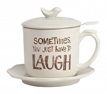 чайный набор sometimes you just have to laugh в Саратове