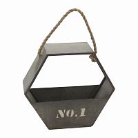 кашпо серого цвета leah в Саратове