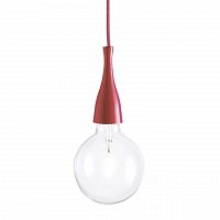 подвесной светильник ideal lux minimal sp1 rosso в Саратове