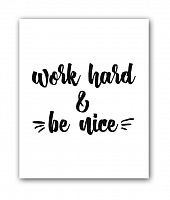 постер be nice а3 в Саратове