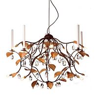 люстра jahreszeiten от delight collection прозрачная/бронзовая в Саратове