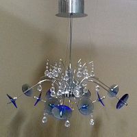 люстра mx60003-12 от illuminati хром/синяя в Саратове