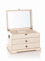 шкатулка с ящичками mobilier de maison белая в Саратове
