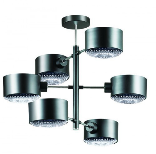 потолочная люстра lumion jared 3741/6c черная в Саратове