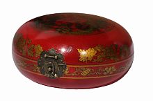декоративная шкатулка gudong красная в Саратове