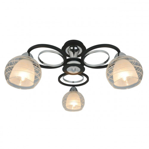 потолочная люстра arte lamp ginevra a1604pl-3bk в Саратове