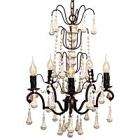 люстра «бонетт» бежевая с эффектом патины в Саратове