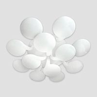 потолочная светодиодная люстра ambrella light orbital cloud fc26/12 wh 432w d1140 в Саратове