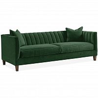 диван penelope sofa прямой зеленый в Саратове