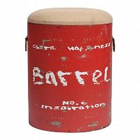 столик-табурет barrel red красный в Саратове