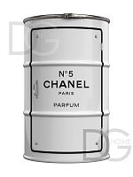 декоративная бочка- шкаф chanel №5 white xl в Саратове