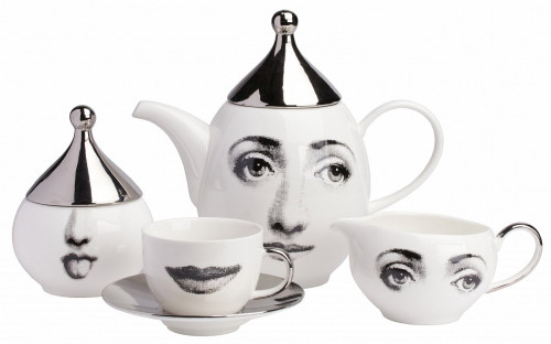чайный сервиз пьеро форназетти faces silver в Саратове