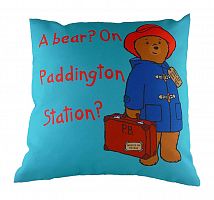 подушка с принтом paddington bear blue в Саратове