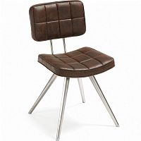 стул lola seat pu brown ножки из нержаеющей стали c589u09 от la forma (ex julia grup) в Саратове