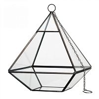 флорариум стеклянный с подвесом diamond shape в Саратове