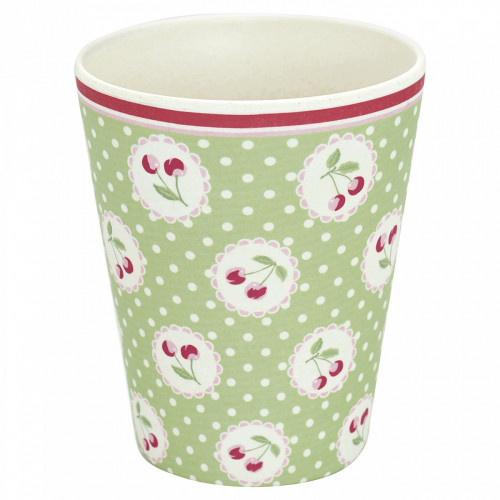бамбуковый стакан "cherry berry p.green" в Саратове