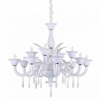 подвесная люстра ideal lux renoir sp12 bianco в Саратове