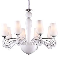 подвесная люстра arte lamp biancaneve a8110lm-8wh в Саратове