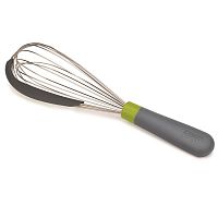 венчик со скребком 2-в-1 whiskle серо-зелёный в Саратове