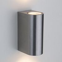 уличный настенный светильник elektrostandard 1703 techno pillar хром 4690389117145 в Саратове
